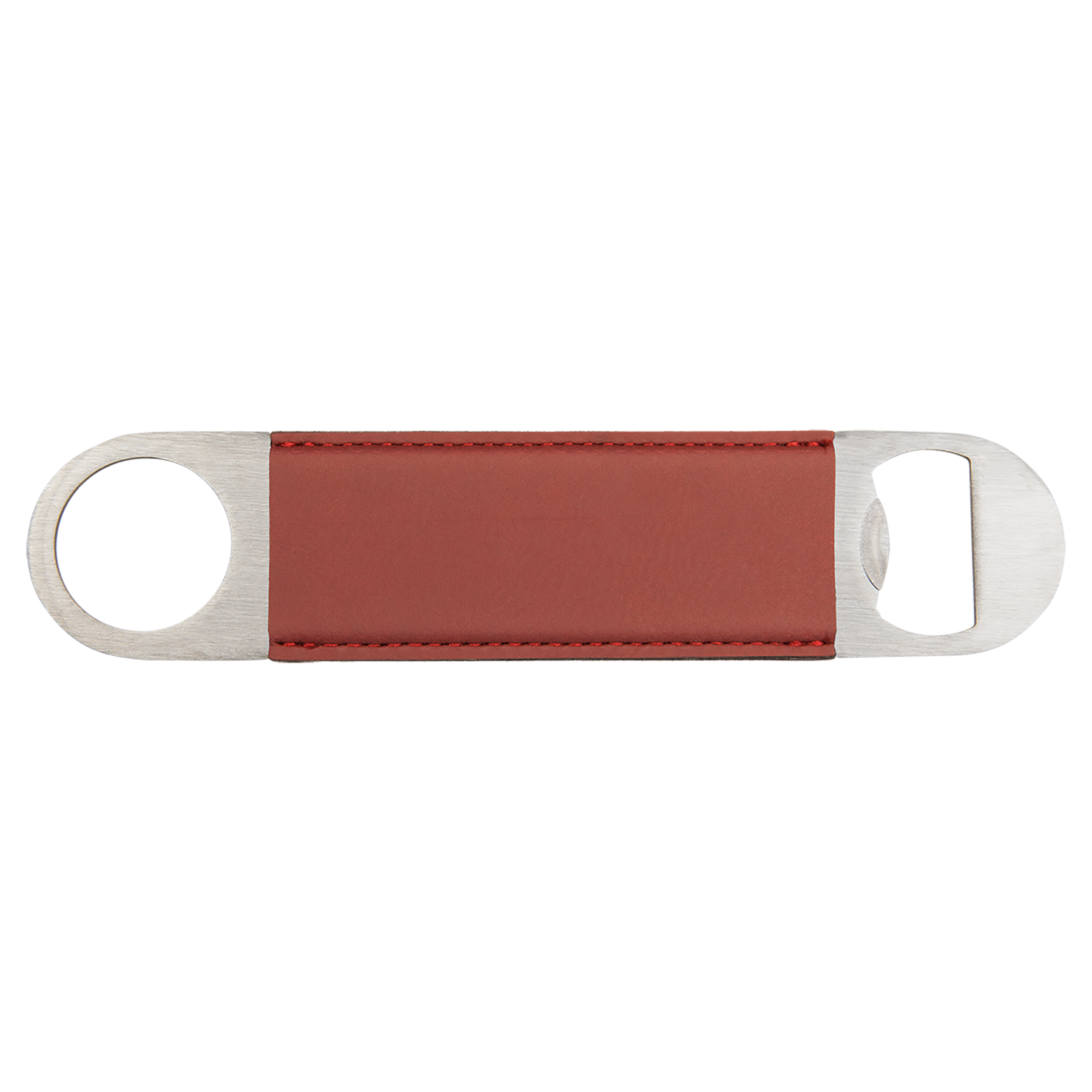 Custom Leatherette Bottle Opener — Rose