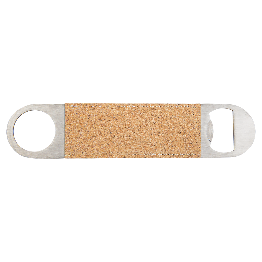 Custom Leatherette Bottle Opener — Cork