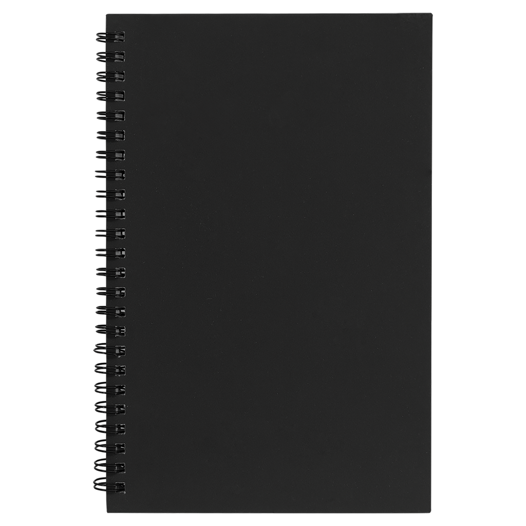 Custom Leatherette Small Spiral Notebooks — Blue blank