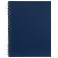 Custom Large Spiral Notebook — Black blank