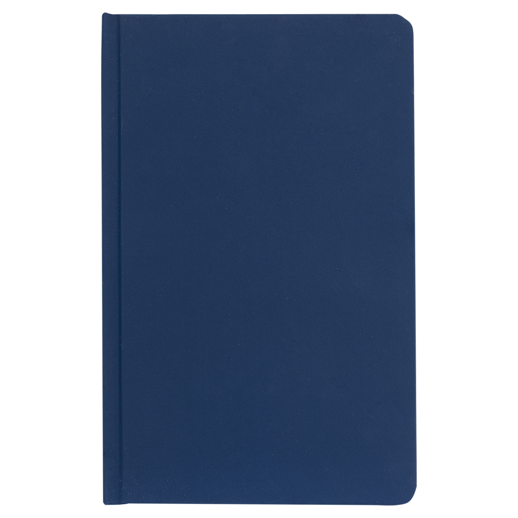 Custom Leatherette Hardcover Journals — Black blank