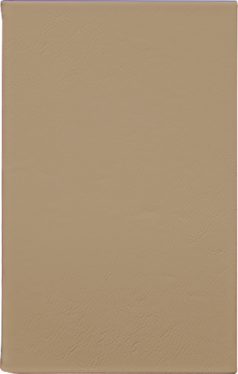 Custom Journal – Light Brown