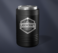 Personalized can and bottle holder with custom laser engraving