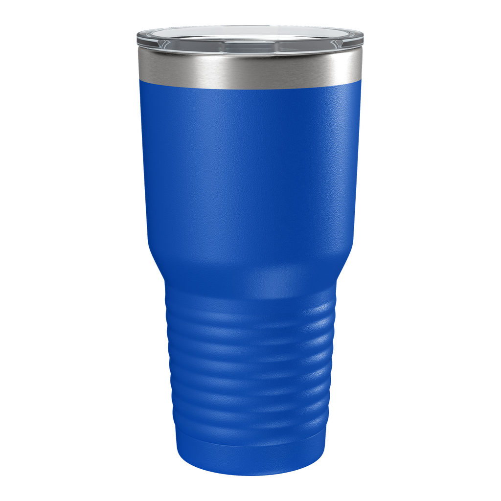 Custom Engraved 30oz Tumbler – Stainless Steel 30oz Double Wall Insulated Drinkware — Blue
