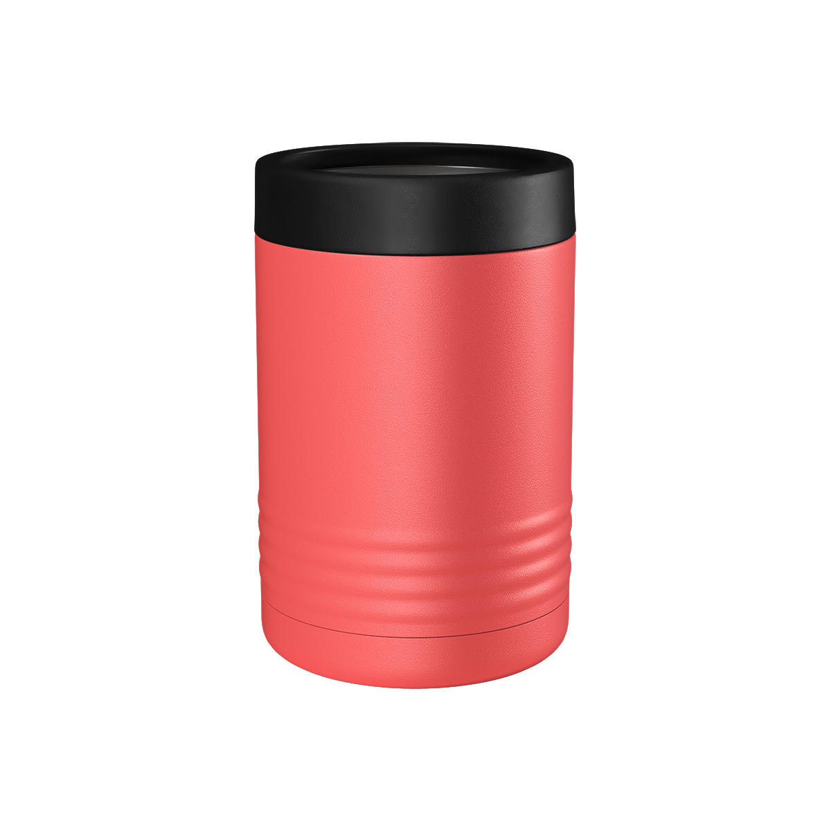 Custom Printed Can & Bottle Holder – Stainless Steel Double Wall Insulated — Coral