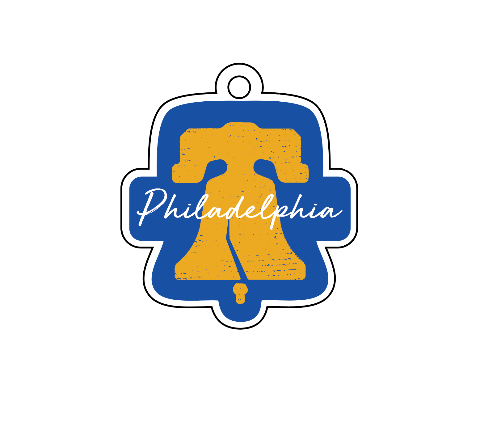 Discover PHL Liberty Bell acrylic keychain