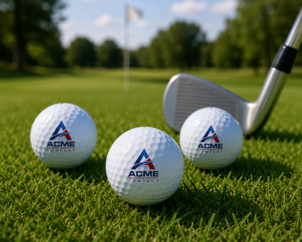 Custom Printed Golf Balls | Full Color UV Print | Personalized Golf Balls