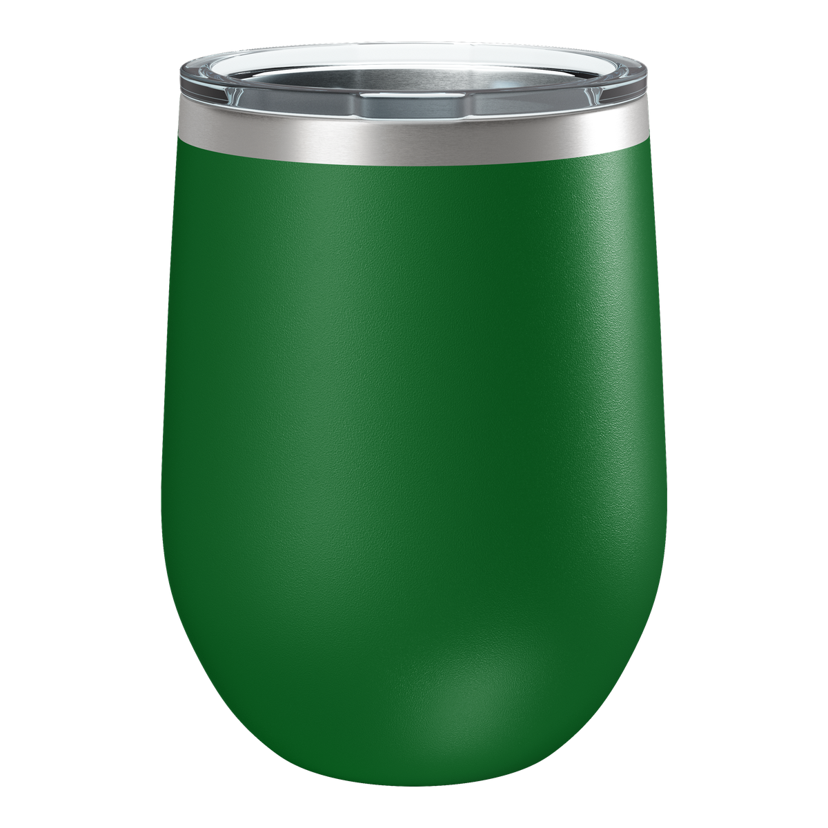 Custom Printed 12oz Wine Tumbler | Stainless Steel 12oz Double Wall Insulated Drinkware — Green