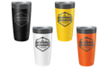 Ion-Plated Ghost Black 20oz tumbler hero