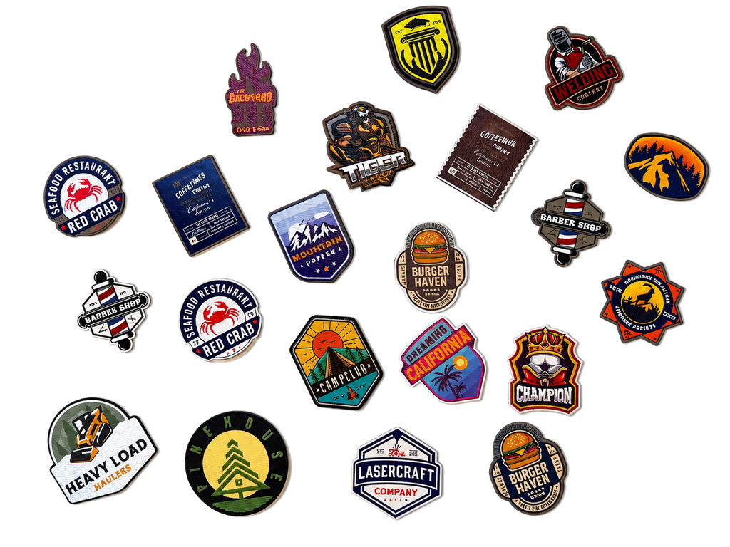 Custom Leatherette Patches (Heat-Adhesive Back)
