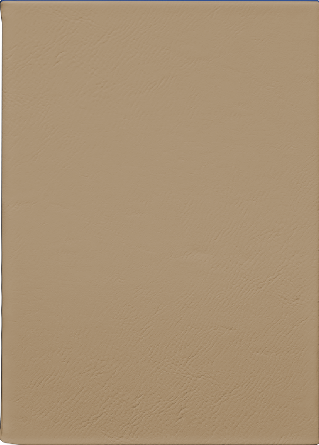 Custom Journal – Light Brown