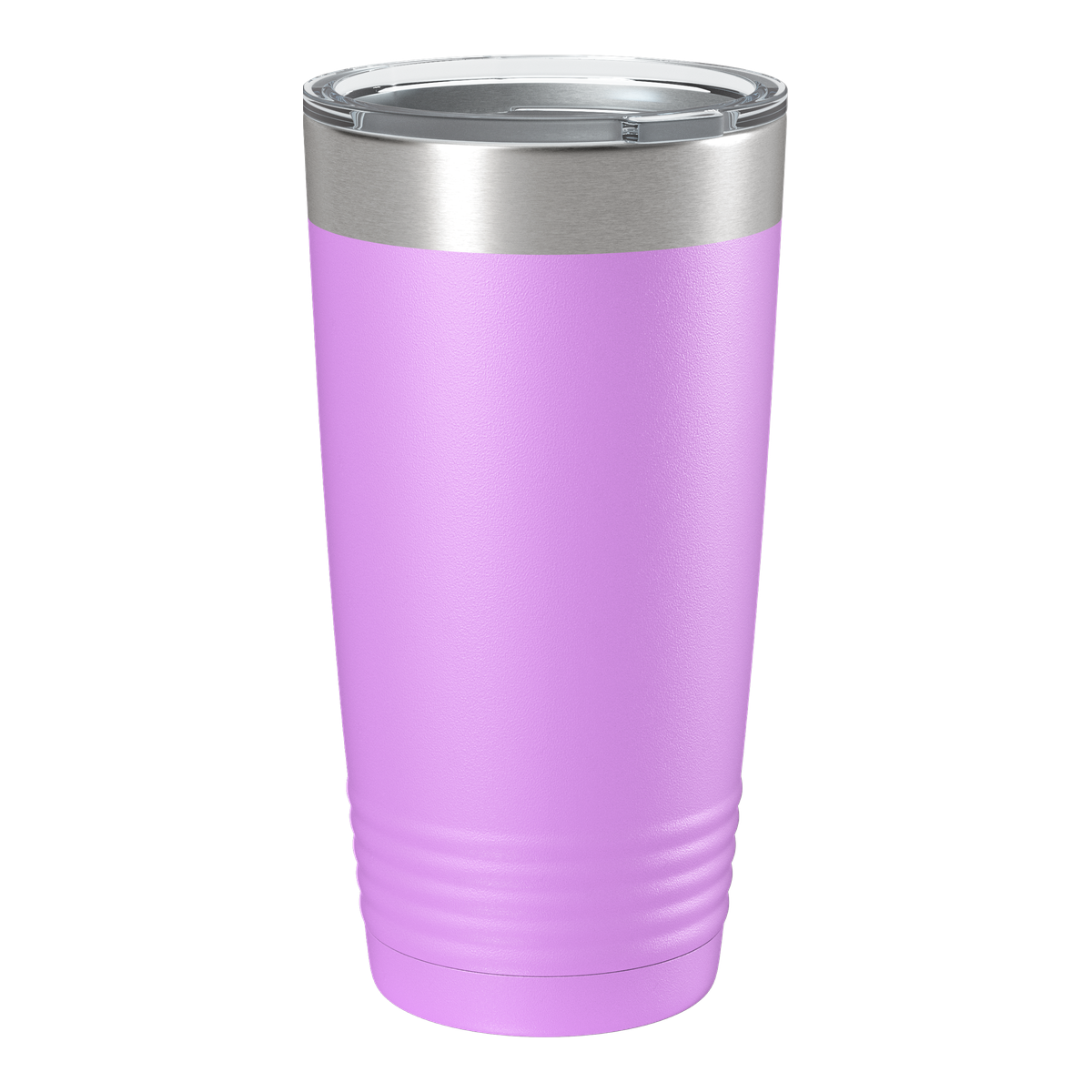 Custom 20oz Logo Tumbler — Full-Color UV Printed Stainless Steel — Lilac