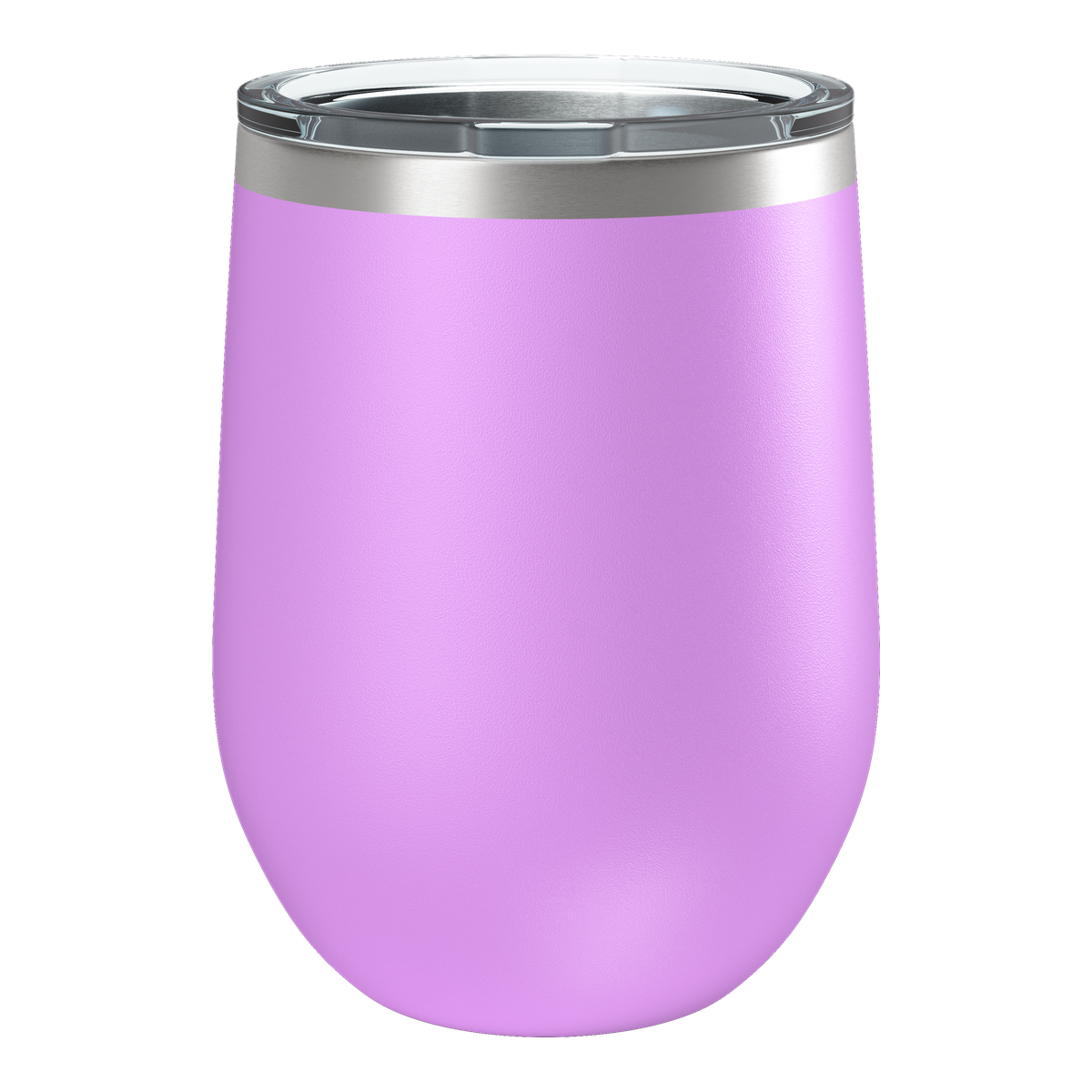 Custom Printed 12oz Wine Tumbler | Stainless Steel 12oz Double Wall Insulated Drinkware — Lilac