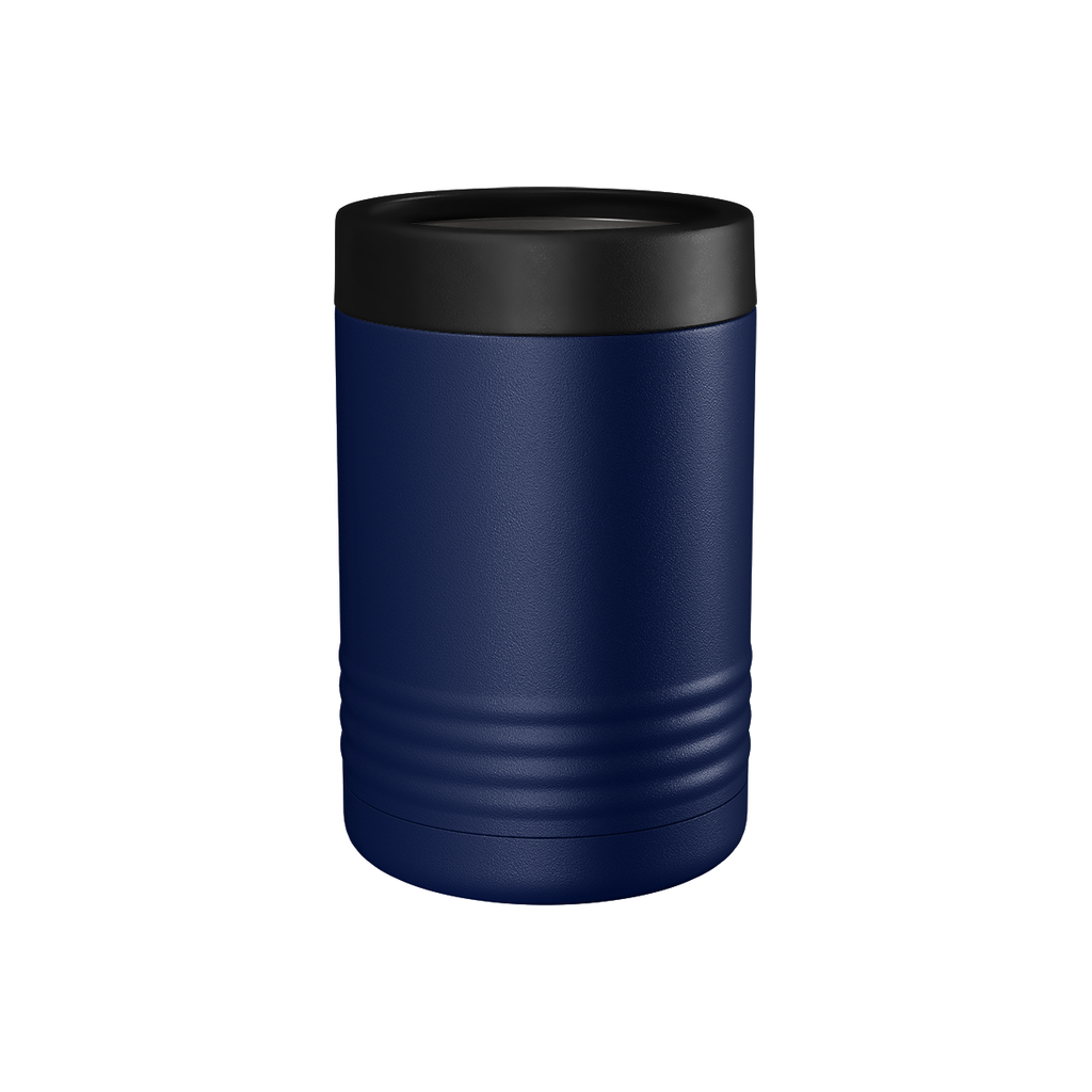 Custom Engraved Can & Bottle Holder – Stainless Steel Double Wall Insulated — Navy