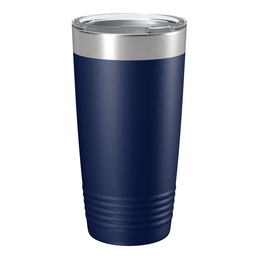 Custom Engraved 20oz Tumbler | Stainless Steel 20oz Double Wall Insulated Drinkware — Navy