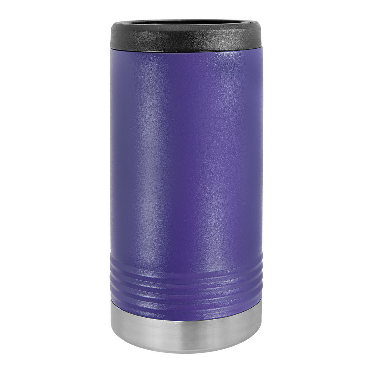 Custom Printed Slim Can Holder | Stainless Steel Double Wall Insulated — Purple