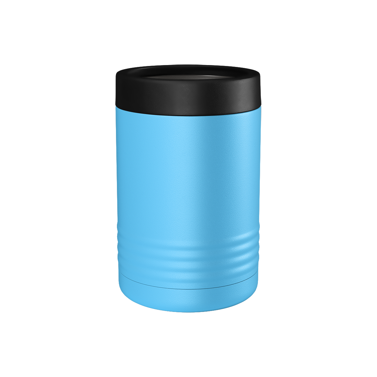 Custom Engraved Can & Bottle Holder – Stainless Steel Double Wall Insulated — Sky Blue