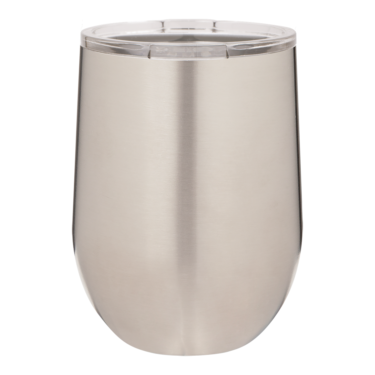 Custom Printed 12oz Wine Tumbler | Stainless Steel 12oz Double Wall Insulated Drinkware — Stainless Steel