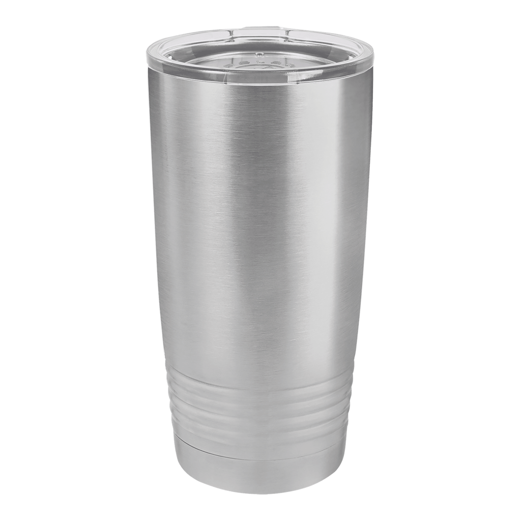 Custom 20oz Logo Tumbler — Full-Color UV Printed Stainless Steel — Stainless Steel