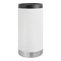 Custom Printed Slim Can Holder | Stainless Steel Double Wall Insulated — White