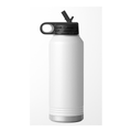 Custom Printed Water Bottle | Stainless Steel 32oz Double Wall Insulated — White