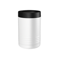 Custom Printed Can & Bottle Holder – Stainless Steel Double Wall Insulated — White