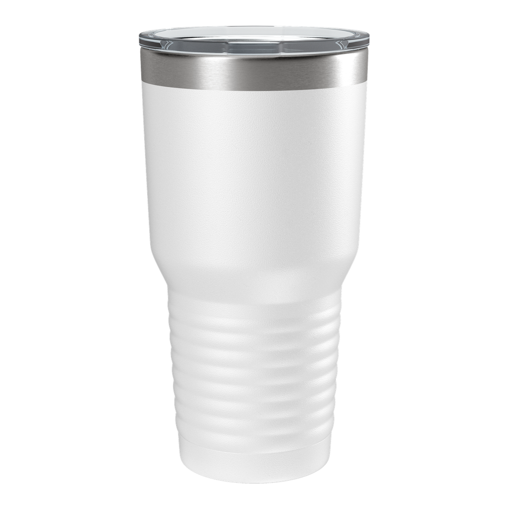 Custom Printed 30oz Tumbler | Stainless Steel 30oz Double Wall Insulated Drinkware — White