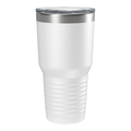 Custom Printed 30oz Tumbler | Stainless Steel 30oz Double Wall Insulated Drinkware — White